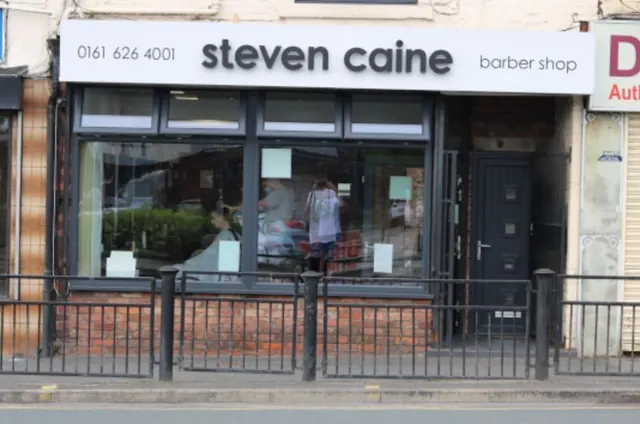 The Steven Caine shopfront on Huddersfield Road